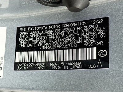 2023 Lexus UX 250h F SPORT Handling