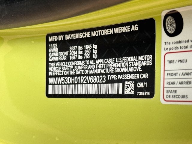 2024 MINI HARDTOP 2 DOOR Cooper S