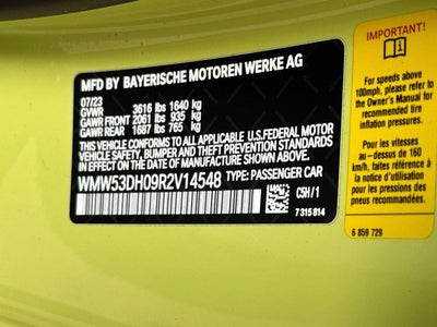 2024 MINI HARDTOP 2 DOOR Signature