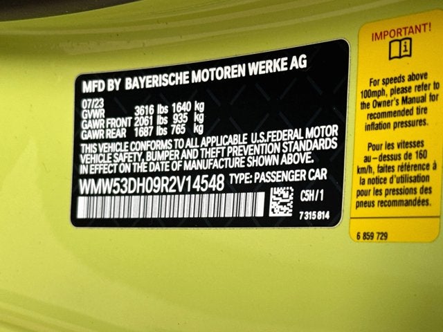2024 MINI HARDTOP 2 DOOR Signature