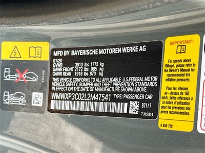 2020 MINI Cooper SE Electric Cooper SE