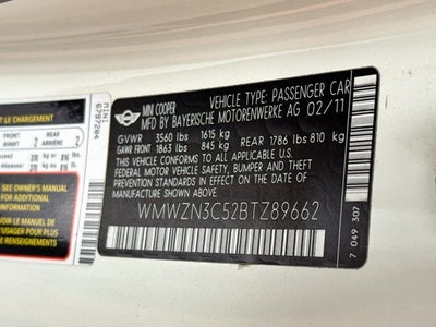 2011 MINI CONVERTIBLE Base