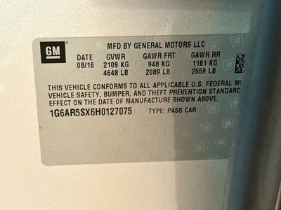 2017 Cadillac CTS 2.0L Turbo Luxury