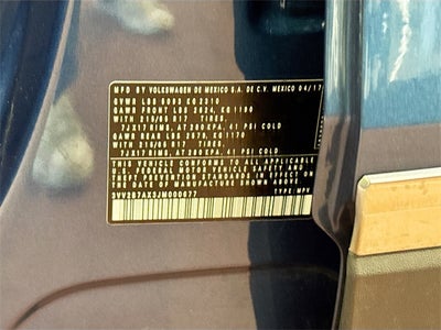 2018 Volkswagen Tiguan 4Motion