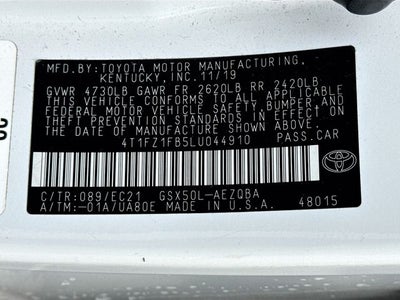 2020 Toyota Avalon TRD