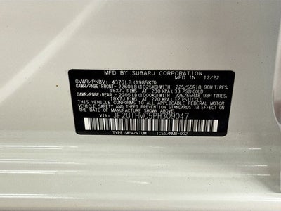 2023 Subaru Crosstrek Limited