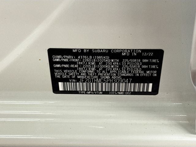 2023 Subaru Crosstrek Limited