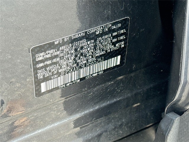 2020 Subaru Forester Touring