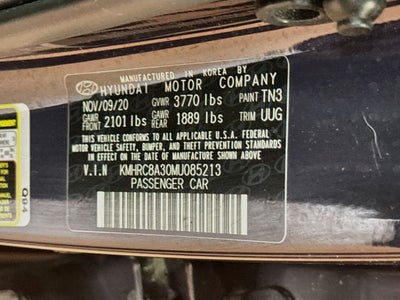 2021 Hyundai Venue Denim