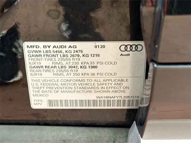 2020 Audi Q5 45 Premium Plus quattro