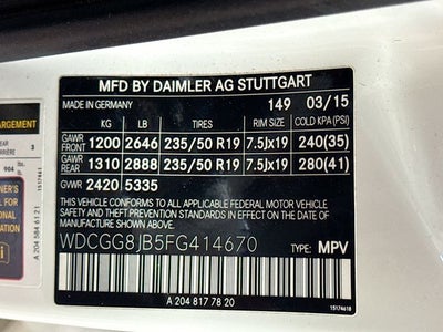 2015 Mercedes-Benz GLK GLK 350 4MATIC®