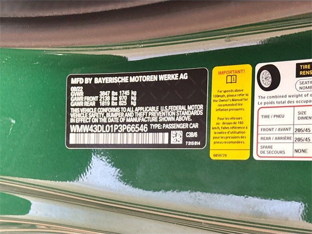 2023 MINI Convertible Cooper S