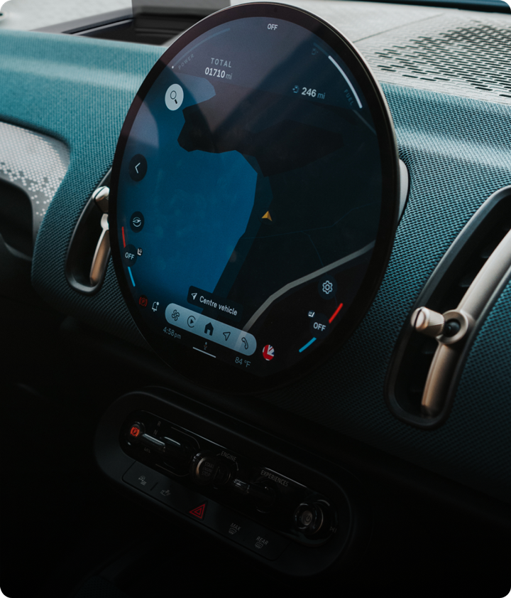 The MINI OLED Display.