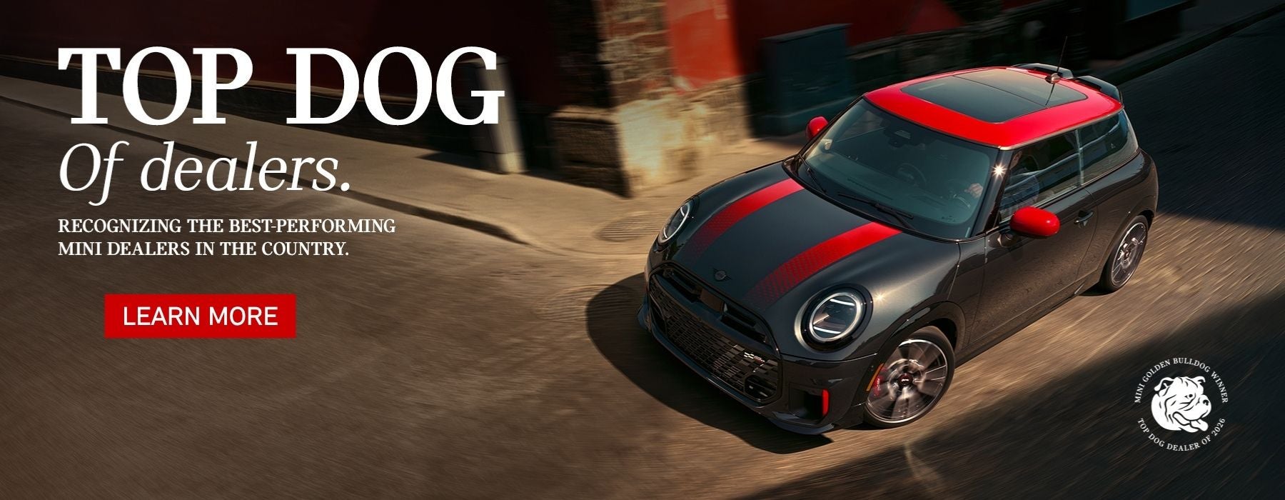 MINI of Peabody is a Top Dog Dealer