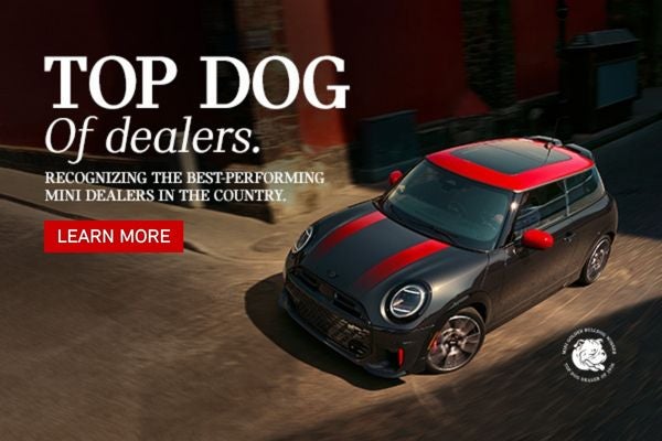 MINI of Peabody is a Top Dog Dealer