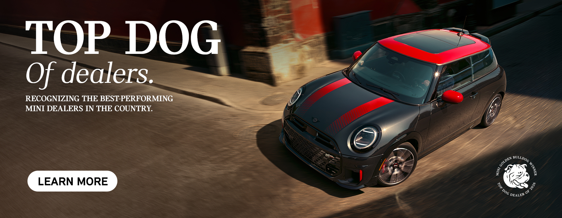 MINI of Peabody is a Top Dog Dealer