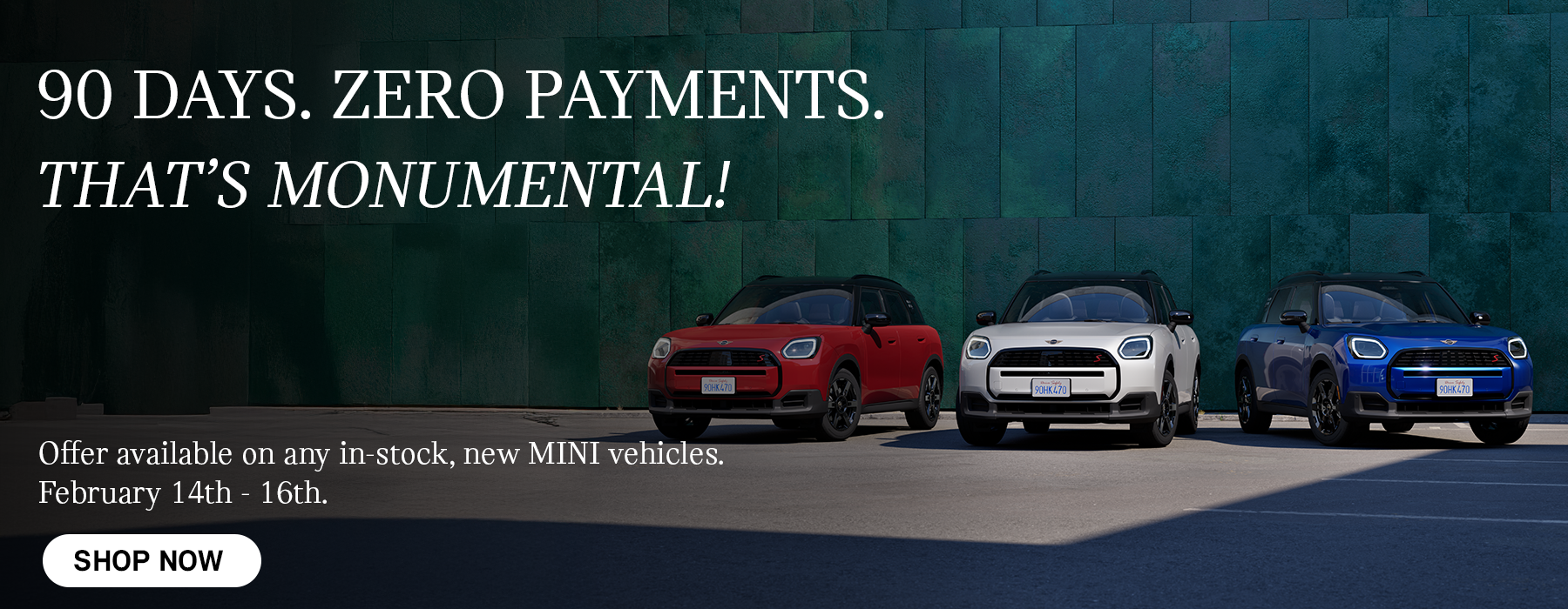 MINI Countryman Oxford Edition Packshot Front View